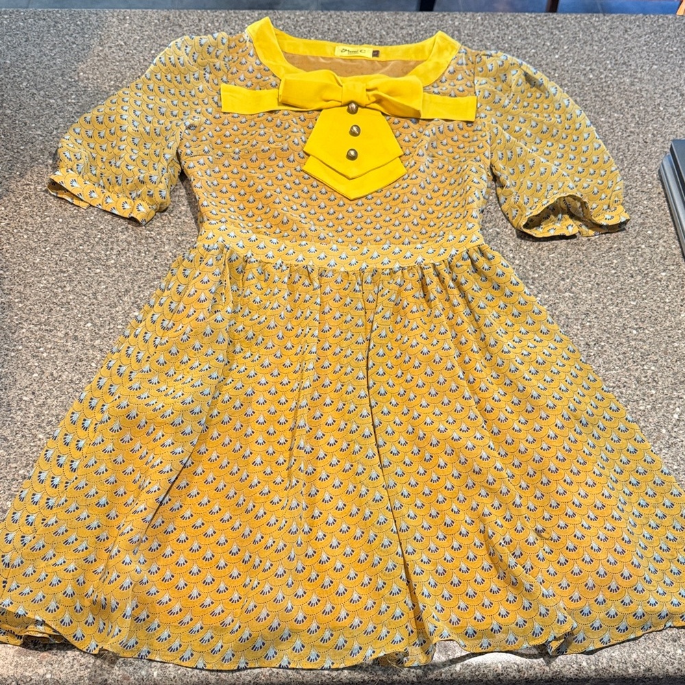 Max c london vintage look dress
